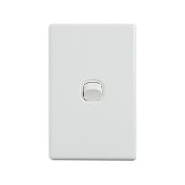[040.0.0083] Elegant Wall Switch 1 Gang 250V 16A - Vertical