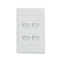 [040.000.0064] Ultima 4 Gang Switch 250V 16AX - Vertical