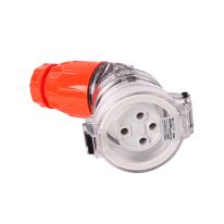 [040.000.0189] Angle Extension Socket  IP66 500V 4Pin 20A