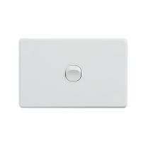 [040.000.0289] Classic 1 Gang Switch 250V 16AX - Horizontal