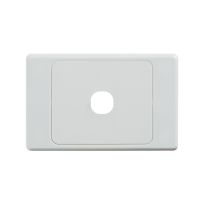 [040.000.0331] Ultima 1 Gang Switch Cover - White
