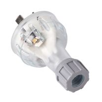 [040.000.0343] Rewireable Plug 240V 10A Clear - 10 Pack