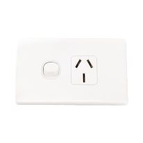 [040.000.0358] Single Power Point 250V 20A - Horizontal
