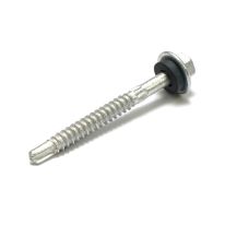 [040.030.0045] Hex Head Self Drill Screws C4 Galvanised 12G x 55mm Box of 100