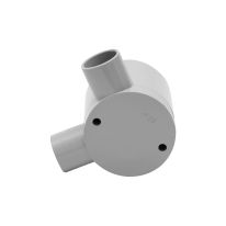 [040.040.0392] Deep Junction Box 20mm 2 Way Right Angle - 10 Pack