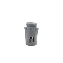 [040.040.0417] Corrugated to Screw Adaptor Grey 20mm - 50 Pack