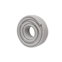 [040.040.0441] 40mm Corrugated Conduit Medium Duty Grey 25 meter/roll