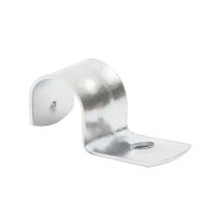 [040.050.0005] Half Saddle Galvanized Steel 20mm - 100 Pack