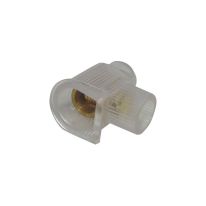 [040.050.0010] Cable Connector Single Screw for 2 x 6mm2 - 100 Pack