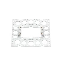 [040.050.0031] Square Render Mounting Bracket for Elegant 0.8mm Thickness - 15 Pack