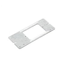 [040.050.0034] Flat Mounting Bracket 1.0mm Thickness - 25 Pack
