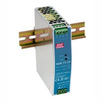 [NDR-75-48] Mean Well | NDR-75-48 | 48V DIN Rail Power Supply Output: 48V / 1.6A (75W)