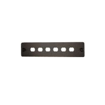 [015.004.0038] 6 Port ST Simplex FOBOT Faceplate suitable for 015.004.0026 & 015.004.0028