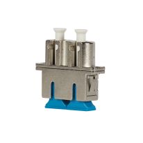 [015.002.0038] LC-SC OS2 / OS1 Singlemode Through Coupler / Adaptor  DUPLEX