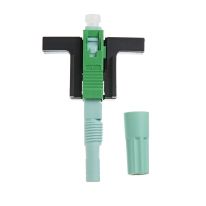[015.002.0105] Field Assembly Fibre Optical Connector | SC / APC Connector | Bag of 6
