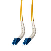 [015.010.3100] 0.5m LC Flexi Boot - LC Flexi Boot OS1 / OS2 Singlemode Fibre Optic  Duplex Cable