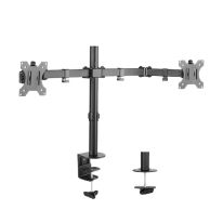[012.001.1032] Dual Arm Double Joint Monitor Bracket Supports up to 2 x 32" Monitor | Max VESA 100 x 100