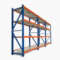 [ZKIT-1200-060-200] Heavy Duty Storage Shelving 2000H x 12000W x 600D