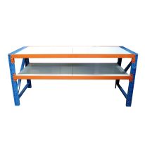 [ZBENCH2M80-K] Metal Work Bench 900H x 2000W x 800D