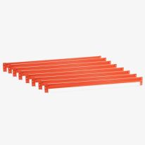 [ZBE-090] 0.90m Length Set of 8 Orange Beams (4 bays)
