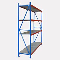 [ZM-2000-600-2000] Metal Shelving 2000H x 2000W x 600D Bolted Set
