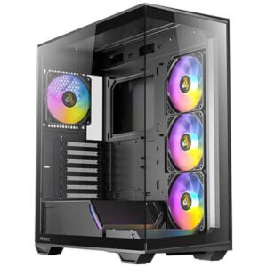 [C3-ARGB C4] Antec C3-ARGB C3 ARGB Black Mid Tower ATX Case
