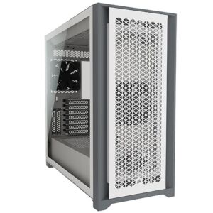 Corsair CC-9011211-WW 5000D AIRFLOW Tempered Glass Mid-Tower ATX PC Case White