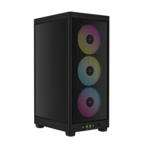 Corsair CC-9011246-WW 2000D Airflow RGB Black Mini-ITX Case