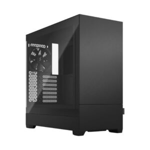 Fractal Design FD-C-POS1A-02 Pop Silent Black Tempered Glass Clear Tint Mid-Tower ATX Case