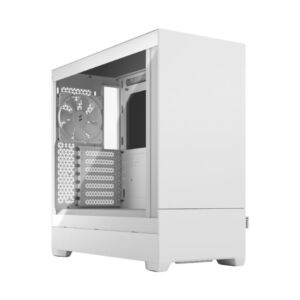 Fractal Design FD-C-POS1A-04 Pop Silent White Tempered Glass Clear Tint Mid-Tower ATX Case