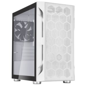 [SST-FAH1MW-G] Silverstone SST-FAH1MW-G FARA H1 M white Miro ATX Case T/G Window no PSU