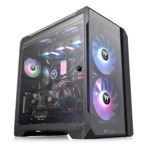 [CA-1Q6-00M1WN-00] Thermaltake CA-1Q6-00M1WN-00 View 51 ARGB 3-Sided Tempered Glass E-ATX Full Tower Case Black Edition