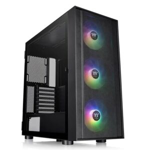 [CA-1T9-00M1WN-01] Thermaltake CA-1T9-00M1WN-01 H570 Mesh ARGB Tempered Glass Mid Tower E-ATX Case Black Edition