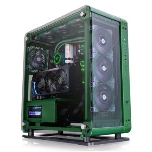 [CA-1V2-00MCWN-00] Thermaltake CA-1V2-00MCWN-00 Core P6 Tempered Glass Mid Tower ATX Case Racing Green Edition