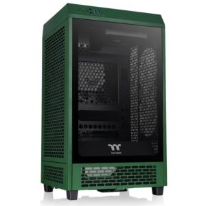 [CA-1X9-00SCWN-00] Thermaltake CA-1X9-00SCWN-00 The Tower 200 Tempered Glass Mini ITX Case Racing Green Edition