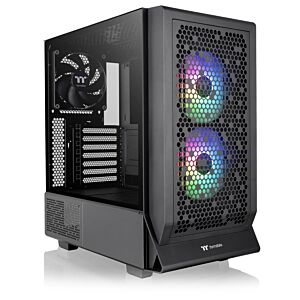 [CA-1Y2-00M1WN-01] Thermaltake CA-1Y2-00M1WN-01 Ceres 330 TG ARGB Tempered Glass E-ATX Mid Tower Case - Black