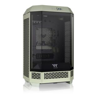 [CA-1Y4-00SEWN-00] Thermaltake CA-1Y4-00SEWN-00 The Tower 300 Tempered Glass mATX Case - Matcha Green