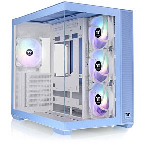 [CA-1Z2-00MFWN-00] Thermaltake CA-1Z2-00MFWN-00 View 380 Tempered Glass ARGB Mid Tower ATX Case Hydrangea Blue Edition