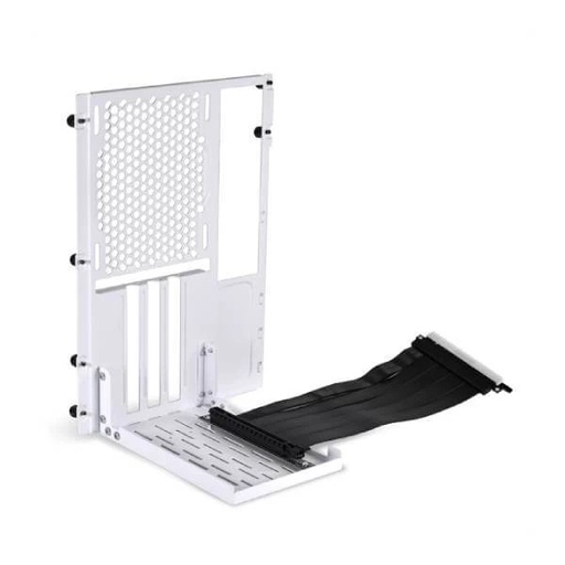 [O11DM-1W] Lian Li O11D Mini PCIe 4.0 Riser Vertical Bracket Kit White