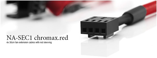[NA-SEC1] Noctua NA-SEC1 30cm 4-Pin PWM Fan Power Extension Cables 3-Pack