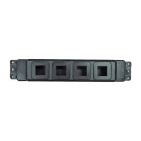 [015.031.1004] OE Elsafe PB Series 4 Data Punch Outs Frame & Face Plates Black
