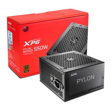 [PYLON550B-BKCAU] Pylon 550W 80+ Bronze ATX Power Supply PYLON550B-BKCAU