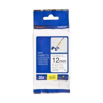 [003.024.0231] Brother TZE-FX231 | 12mm BLACK on WHITE Flexible TZE Tape