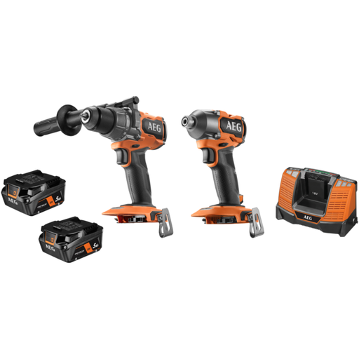 [A18FX2B152C] 18V FUSION 2-Piece Heavy Duty 5.0Ah FORCE Kit A18FX2B152C