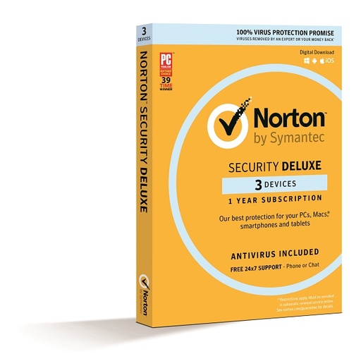 [21368742] Norton Security Deluxe 3 Device 1 Year OEM 21368742