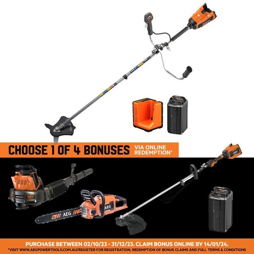 [A58BCT18U] 58V Brushless 26 cm Brushcutter 8.0Ah ULTIMATE HD Kit A58BCT18U