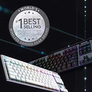 [920-009660] 920-009660 G915 TKL LIGHTSPEED Wireless Mechanical Gaming Keyboard GL Tactile White 