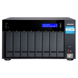 [TVS-872N-i3-8G] QNAP Cost-effective 5GbE/2.5GbE NAS with Intel® Core i3 Processor, DDR4 Memory and SSD caching for ultimate storage performance TVS-872N-i3-8G