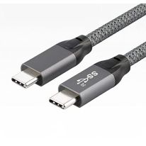 [005.004.0501] 0.5M USB 3.2 (3.1 GEN 2x2) USB Type C Male Cable | Supports 10/20Gbps and 100W