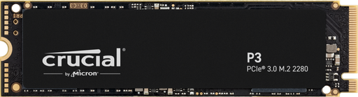 [CT4000P3SSD8] 4TB SSD,  M.2 2280 NVMe PCIe 3.0, Read up to 3,500MB/s, Write up to 3,000MB/s, 800TBW